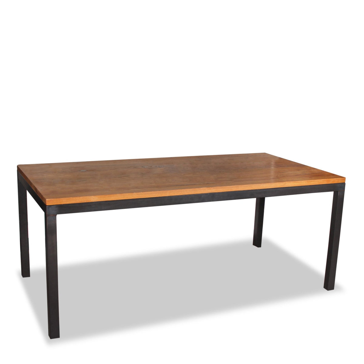 Parsons Dining Table with Reclaimed Chestnut Top from R&B