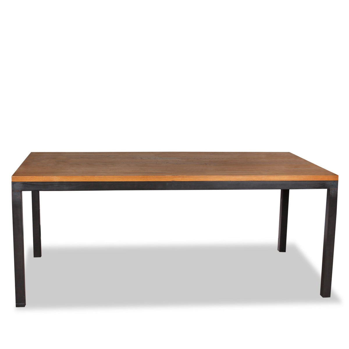Parsons Dining Table with Reclaimed Chestnut Top from R&B