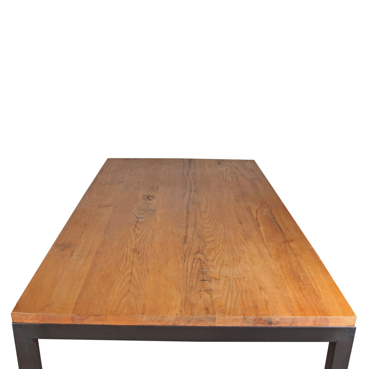 Parsons Dining Table with Reclaimed Chestnut Top from R&B