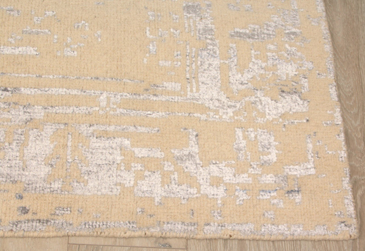 Pasargad Home Silver Modern Carpet  (8 ft x 8 ft)