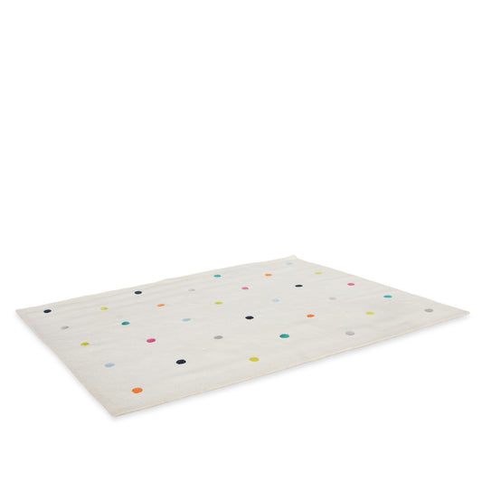 Pehr Multicolor Pompom Dots Wool Carpet (5 ft 11.5 in X 4 ft 0.5 in)