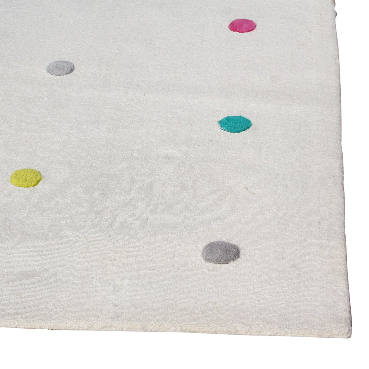 Pehr Multicolor Pompom Dots Wool Carpet (8ft X 10ft)