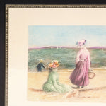 Pierre-Auguste Renoir, Sur le Bord de la Mer, Color Etching