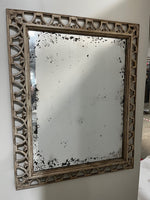 Niermann Weeks Polonaise Antiqued Resin and Wood Mirror