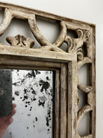 Niermann Weeks Polonaise Antiqued Resin and Wood Mirror