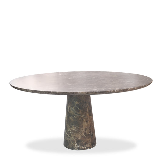 Restoration Hardware Cellini Italian Travertine Round Dining Table