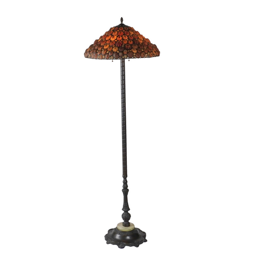 Richard Hoosin Studio Limpet Shell and Glass Floor Lamp