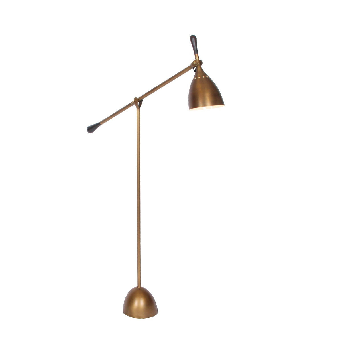 Robert Abbey Ledger Brass Floor Lamp