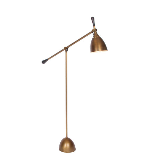 Robert Abbey Ledger Brass Floor Lamp