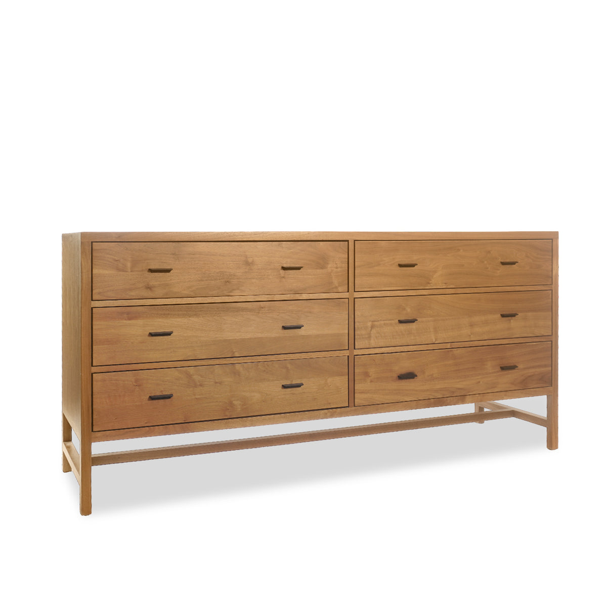 Room and Board Berkeley Six Drawer Walnut Dresser