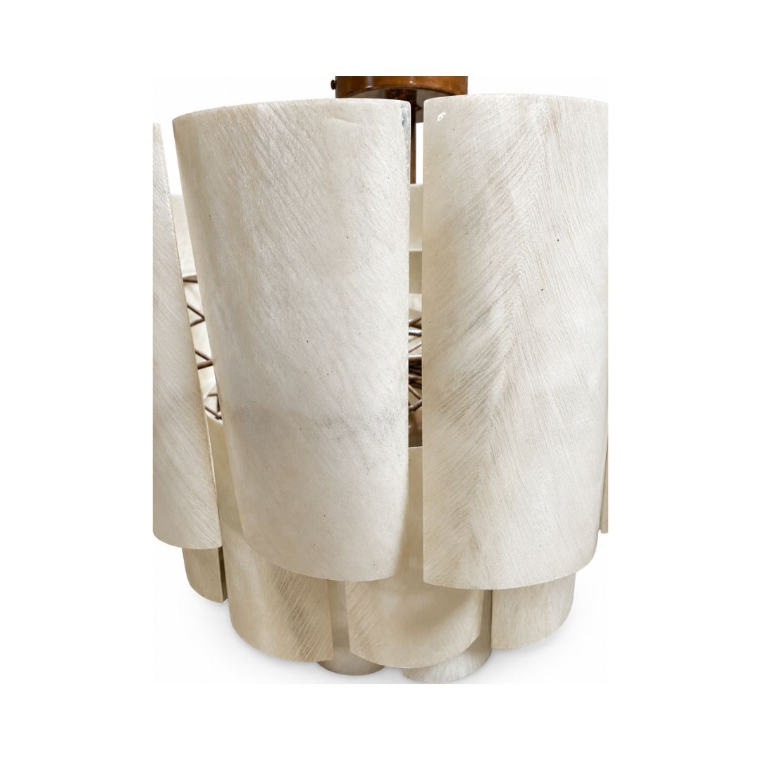 Made Goods Marjorie Resin Chandeliers, Pair of