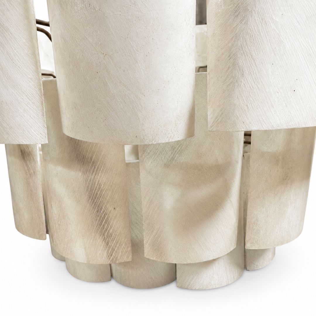 Made Goods Marjorie Resin Chandeliers, Pair of