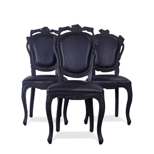 MOOOI Smoke Chairs by Maarten Baas, Set of 3