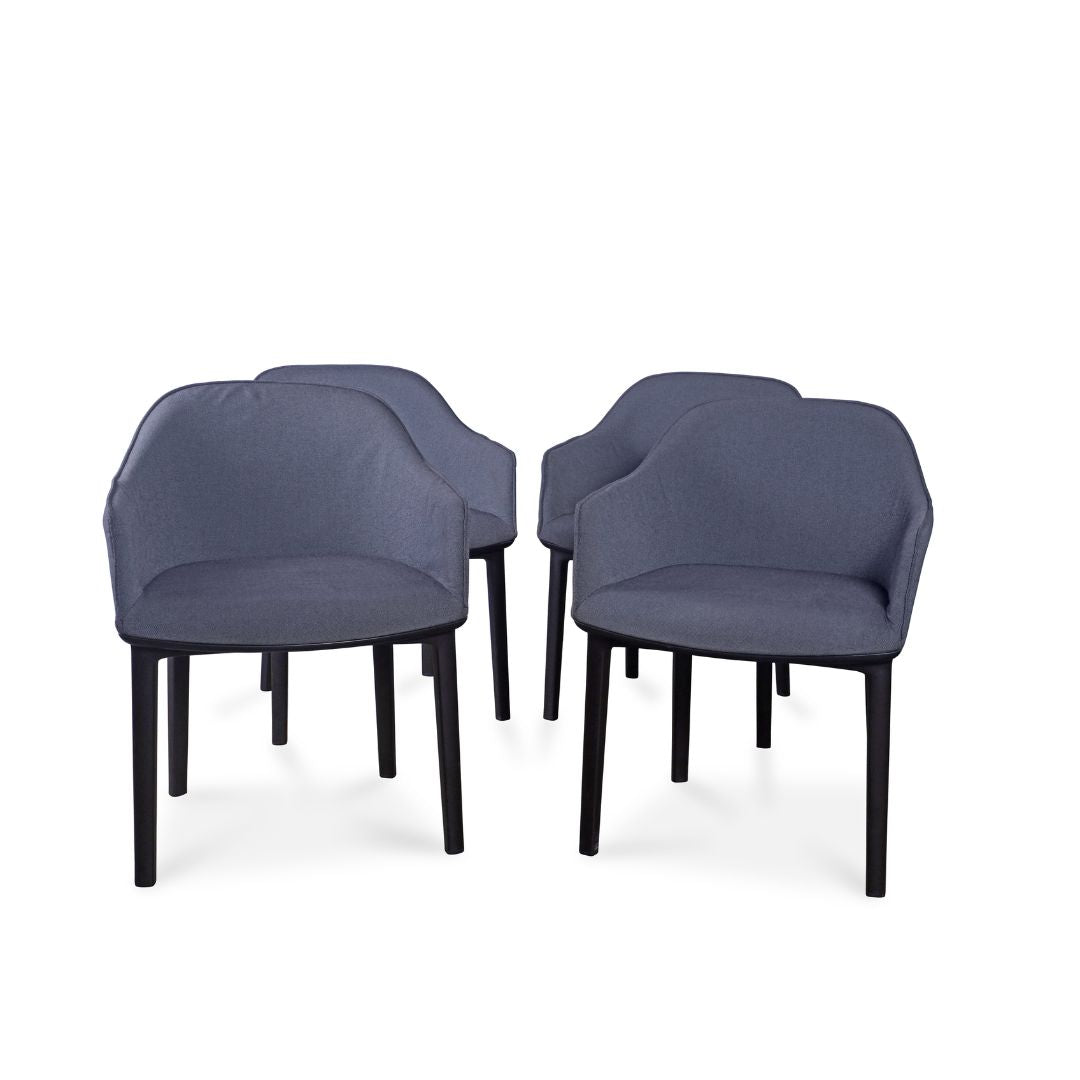 Vitra Softshell Chair by Ronan & Erwan Bouroullec, Set of 4