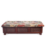 Vintage Handcarved Asian Trunk Bench