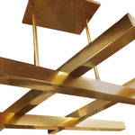 Modulightor CH07 - Quadron Chandelier bY PAUL RUDOLPH
