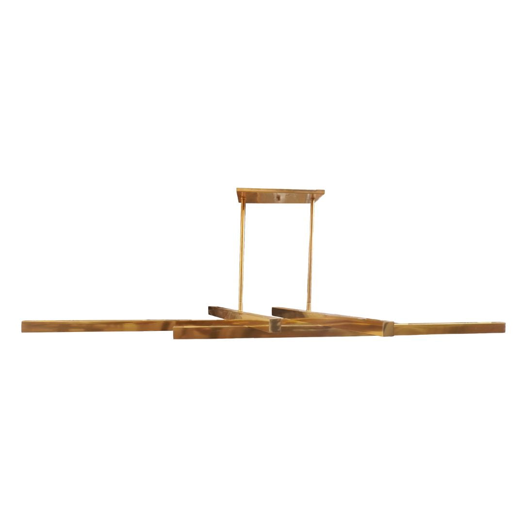 Modulightor CH07 - Quadron Chandelier bY PAUL RUDOLPH