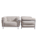 LC3 Armchair by Le Corbusier for Cassina, Italy, Pair of