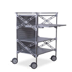 Kartell OXO Trolley Computer Cart by Antonio Citterio