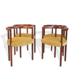 Rare Rosewood Model 195 Dining Chairs by Ole Gjerlov-Knudsen & Torben Lind for France & Son C1960, Set of 4