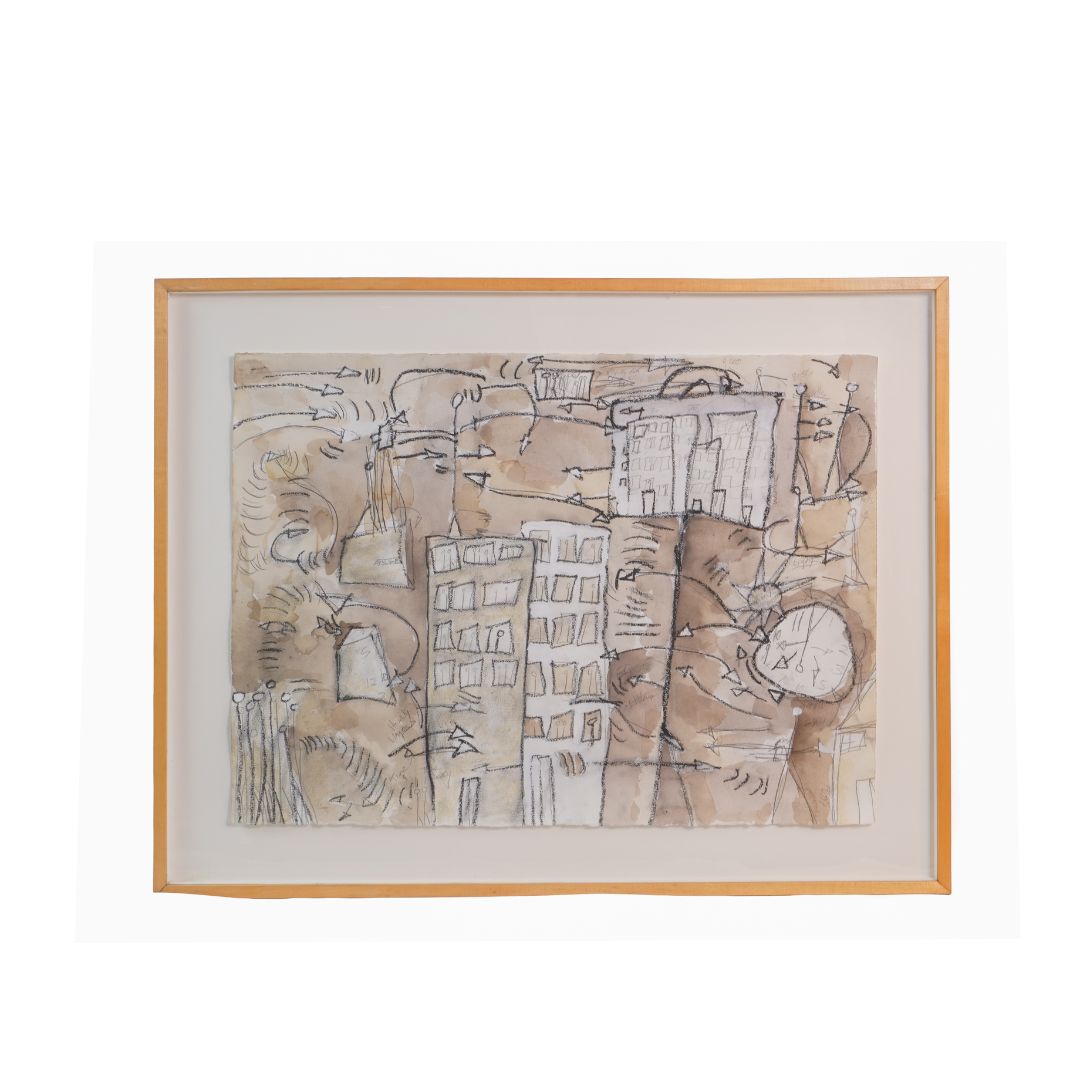 Lindsey Nobel Mixed Media Artwork 1997