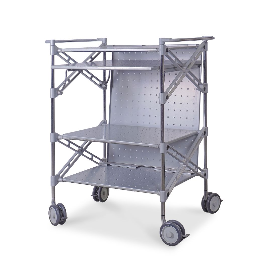 Kartell OXO Trolley Computer Cart by Antonio Citterio