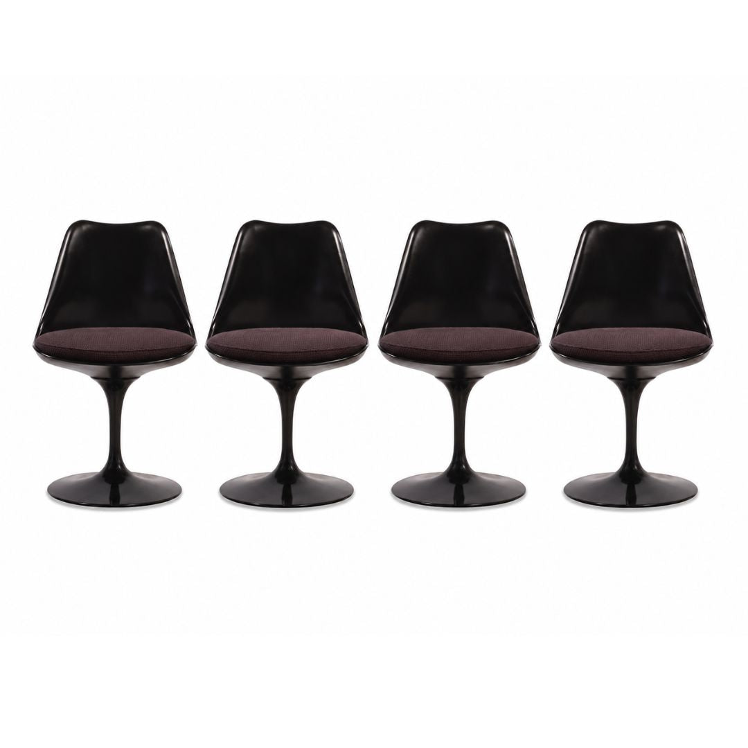 Eero Saarinen Tulip Side or Dining Chairs by Knoll, Set of 4
