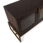 Article Oscuro Media Cabinet Black and Bronze