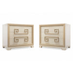 Vintage Kittinger Greek Key Mandarin Chests, C1940's, Pair of
