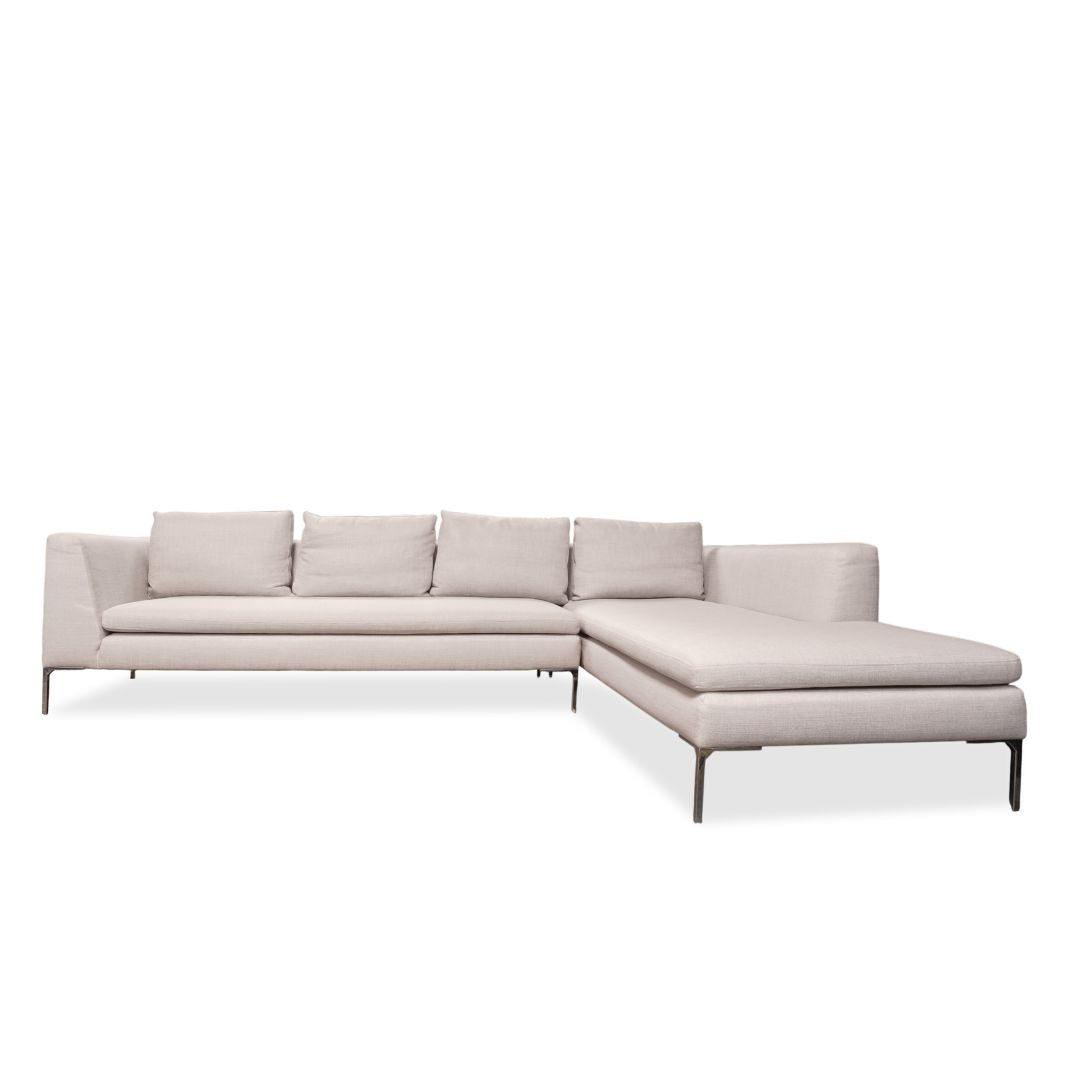 Contemporary Sectional Sofa in Donghia Fanello Upholstery (Mint Condition)