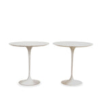 Knoll Saarinen Round Side Table by Eero Saarinen, Pair of