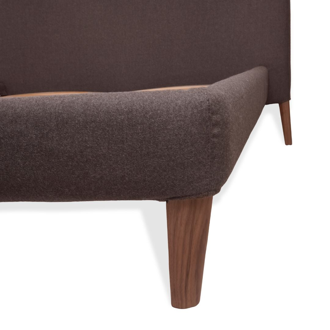 Design Within Reach Full Size Parallel Bed Frame -New with Box