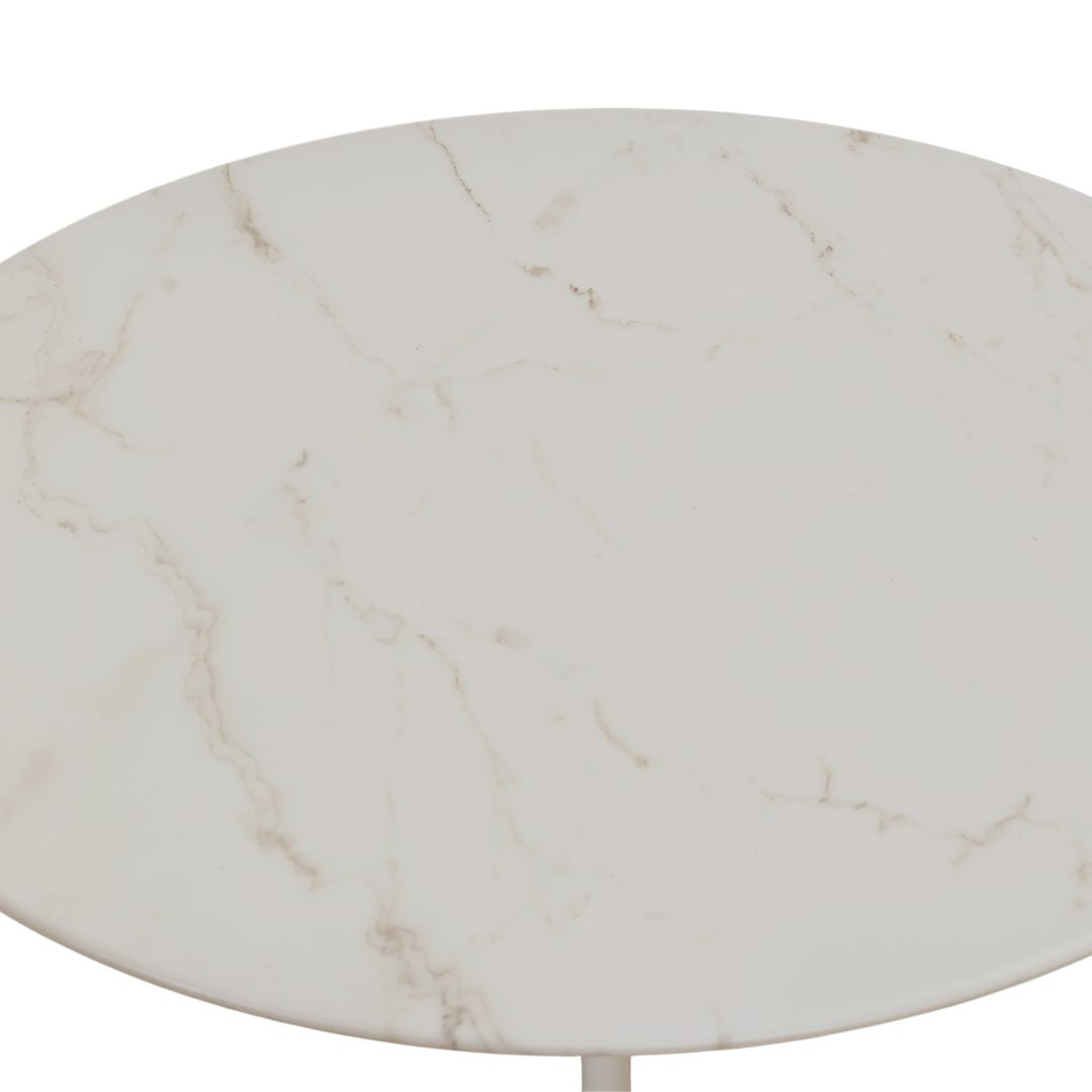 Knoll Saarinen Round Side Table by Eero Saarinen, Pair of