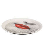 Fornasetti Bocca Large Metal Tray