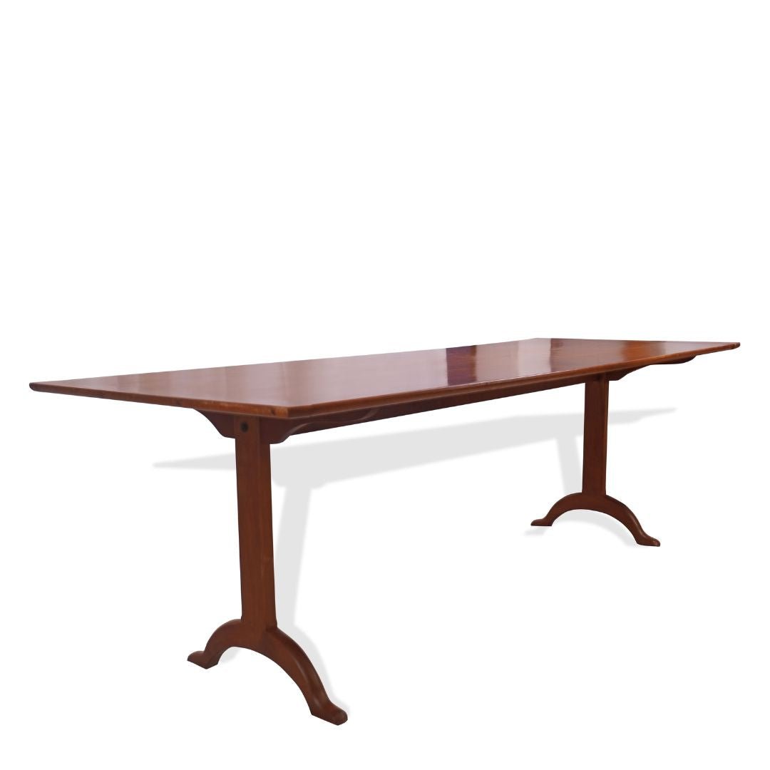 Vintage Shaker Trestle Style Dining Table