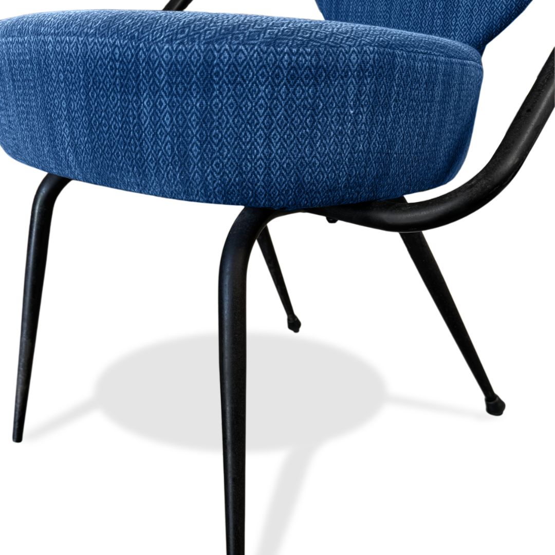 Vintage Italian Mid Century Modern Armchair C1950s