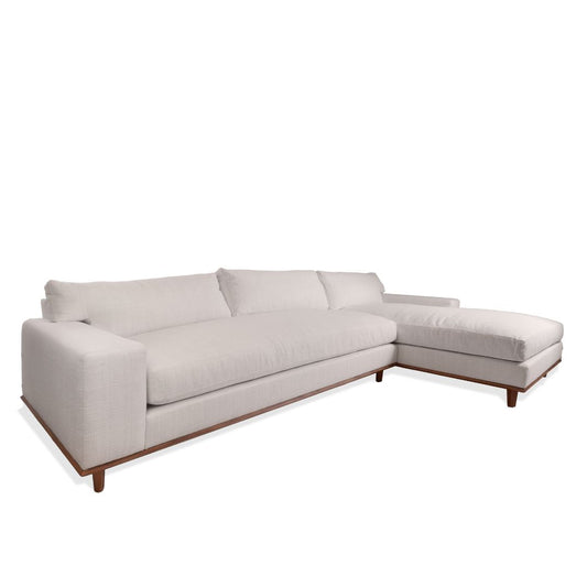 Bright Chair Milo Sectional Sofa - Mint Condition