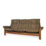 Stressless Buckingham 3 Seat Sofa and Ottoman