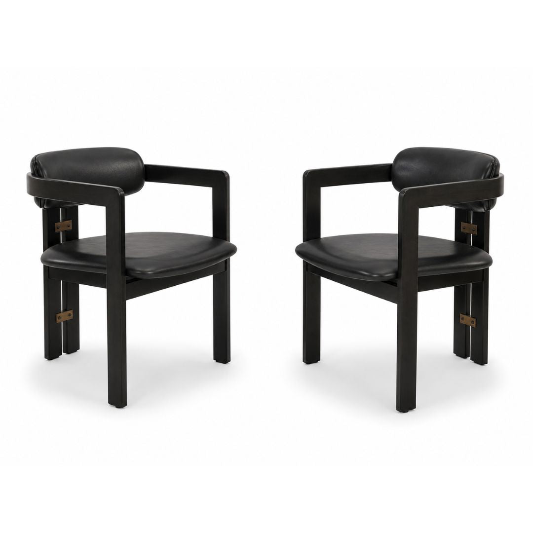 Pamplona Dining Chair by Augusto Savini for Pozzi, Italy, C1960s Pair of