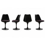 Eero Saarinen Tulip Side or Dining Chairs by Knoll, Set of 4