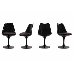 Eero Saarinen Tulip Side or Dining Chairs by Knoll, Set of 4