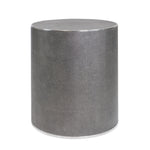 Saunderson Shagreen Plinth Round Side Table from Restoration Hardware
