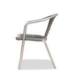 Set of 11 CB2 Rex Aluminum Outdoor Chairs (from B-Bar & Lounge, Lafayette & Bowery)