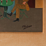 Set of 2 Fernand Boilauges Oil on Canvas Artwork