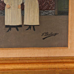 Set of 2 Fernand Boilauges Oil on Canvas Artwork