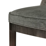 Set of 4 Suzanne Kasler Collection Hickory "Laurent" Dining Chairs with Holly Hunt Upholstery