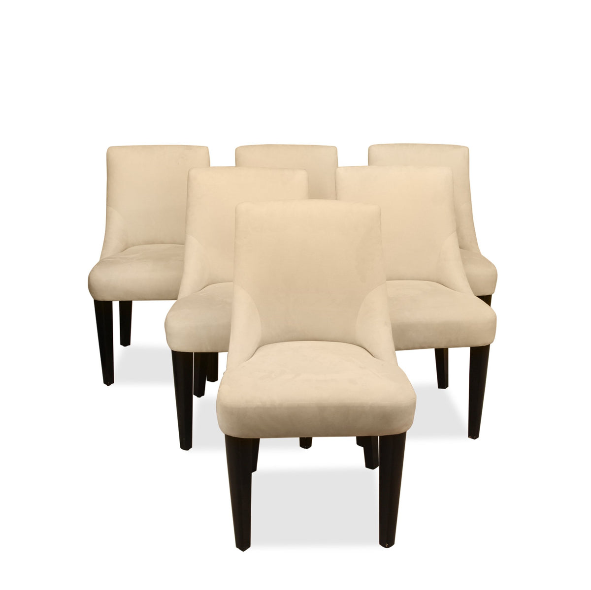 Set of 6 O. Henry  Custom Modern Dining Chairs