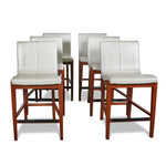 Set of Six Holly Hunt Siren Counter Stools