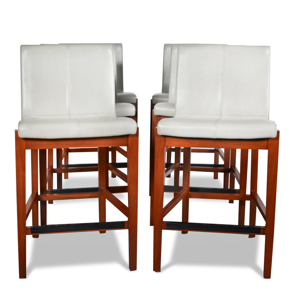 Set of Six Holly Hunt Siren Counter Stools