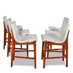 Set of Six Holly Hunt Siren Counter Stools